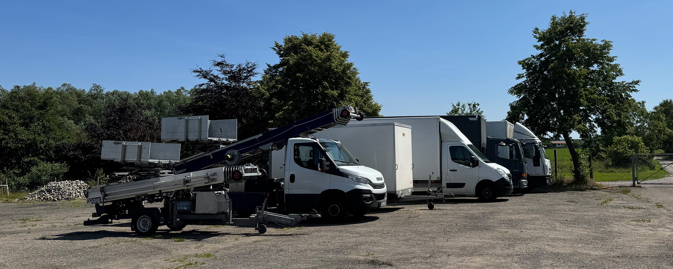 Fuhrpark Übersicht Fahrzeuge